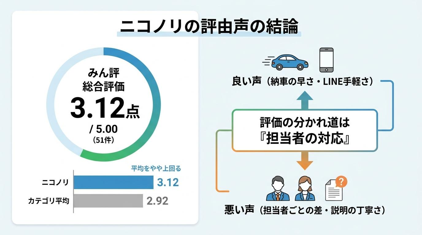 ニコノリの口コミ・評判を調べて分かった結論